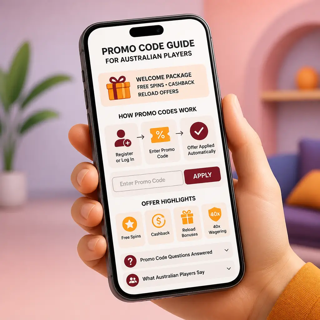 SkyCrown Casino Promo Code Guide for Australia visual guide for SkyCrown Casino