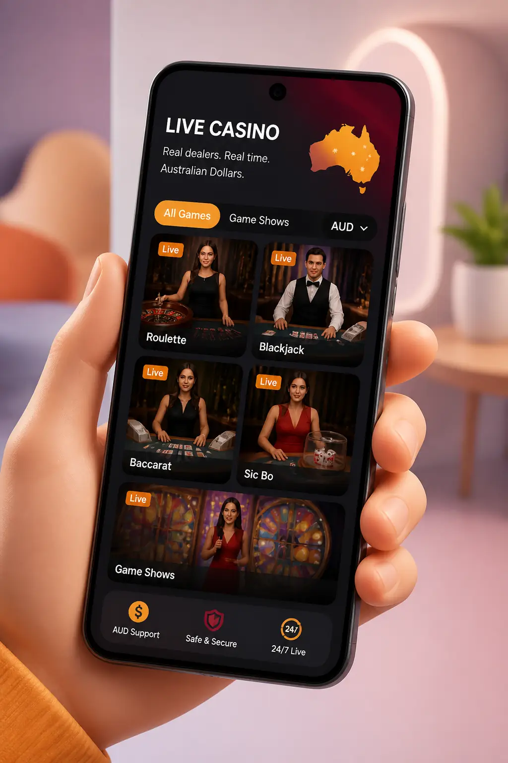 SkyCrown Live Casino Australia – Live Dealer Games visual guide for SkyCrown Casino